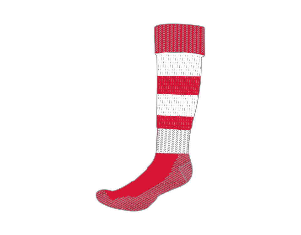 067 VERMELHO / BRANCO